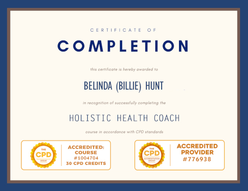 Holistic Health Coach Certificate