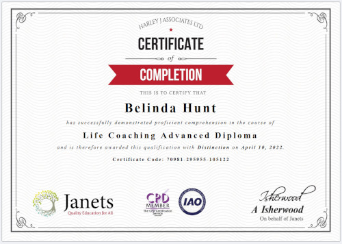 Life Coaching Advanced Diploma